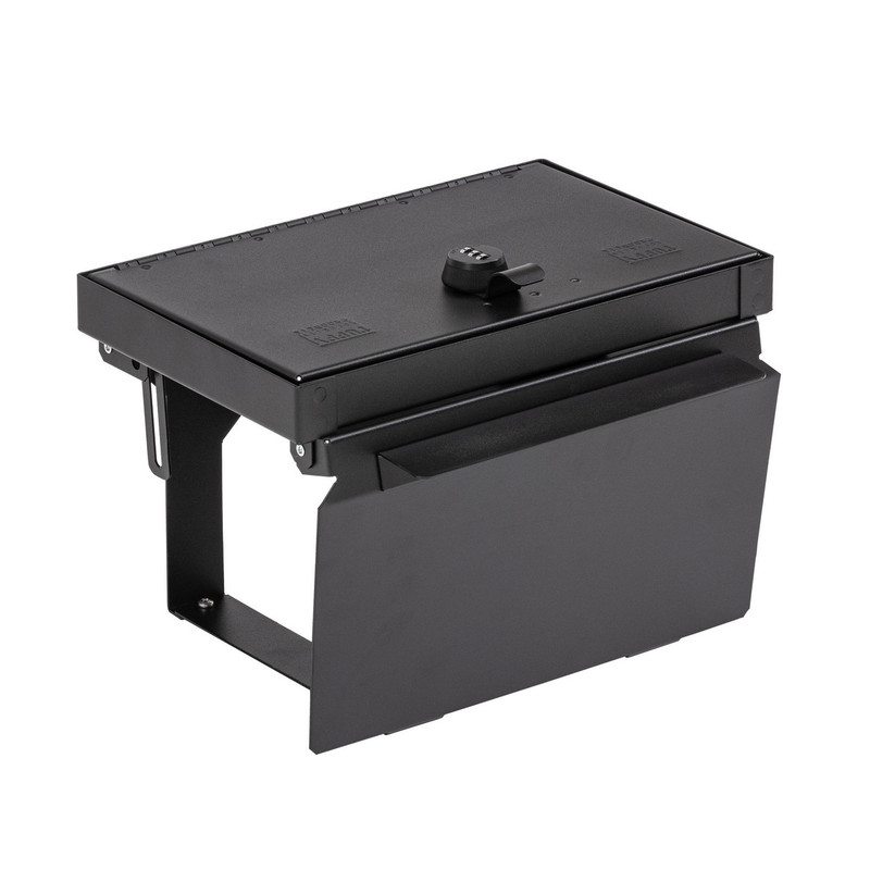 Tuffy Security Console Safe for 14-19 Silverado/Sierra 1500 (19 Old Body Style), 15-19 HD 2500/3500 w/ Flow-Thru Console (3-Digit Combo) - 320-01-A