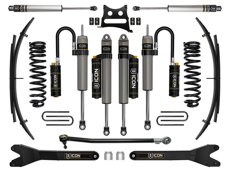 ICON 4wd, 2.5" Lift, Stage 6 Suspension Sys w/ Leaf Spring for 20-22 F-250/350 - K62526L