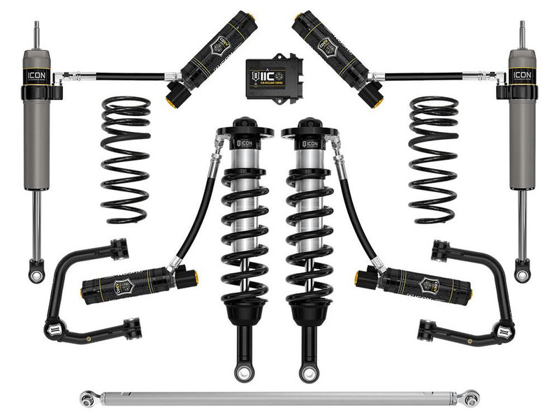 ICON 2wd, 1.25-3" Lift, Stage 12 Suspension System, Tubular for '25 4Runner - K53432T