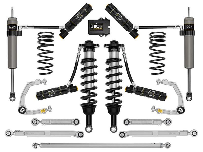 ICON 2wd, 1.25-3" Lift, Stage 14 Suspension System, Billet for '25 4Runner - K53434