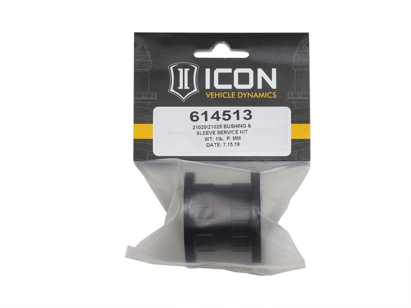ICON 21020/21025 Track Bar Bushing & Sleeve Service Kit for 07-18 Wrangler/Wrangler JK - 614513