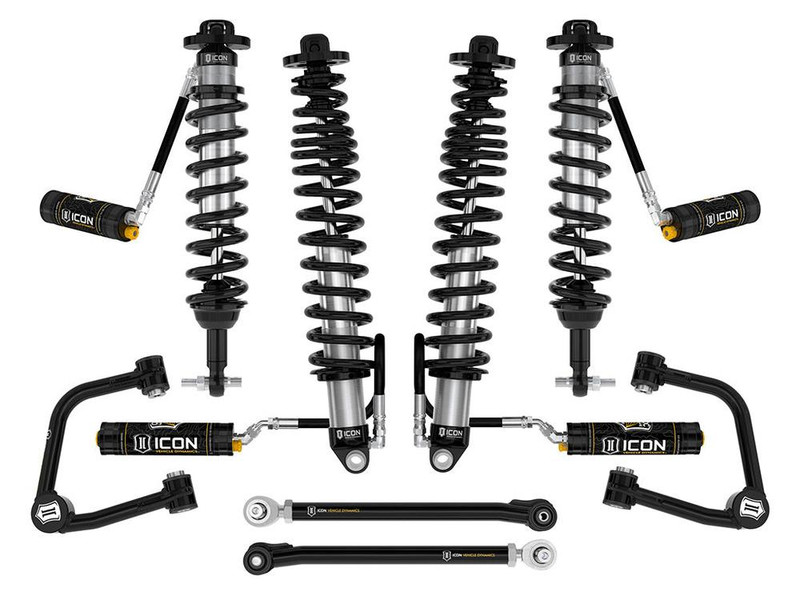 ICON Non-Sasquatch, 3-4" Lift, Stage 6 Suspension System, CDCV, Tubular, Heavy Rate Rear Spring for 21-23 Bronco - K40006TX