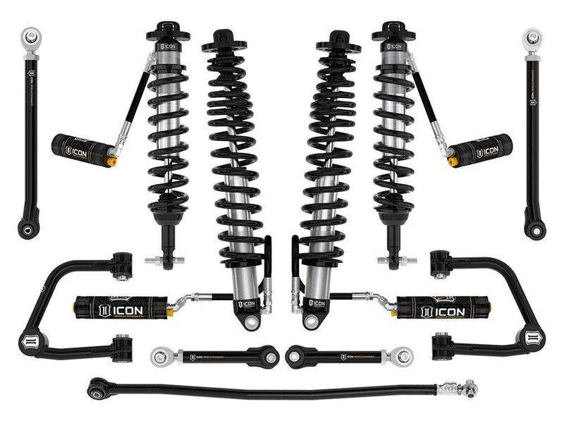 ICON Non-Sasquatch, 3-4" Lift, Stage 7 Suspension System, CDCV, Tubular, Heavy Rate Rear Spring for 21-23 Bronco - K40007TX