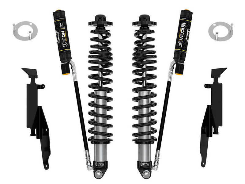 ICON Rear, 1.25-3" Lift, VS 2.5 Series Coilover Kit, Remote Reservoir w/ CDEV, Heavy Rate Spring for 21-23 Bronco - 48711E