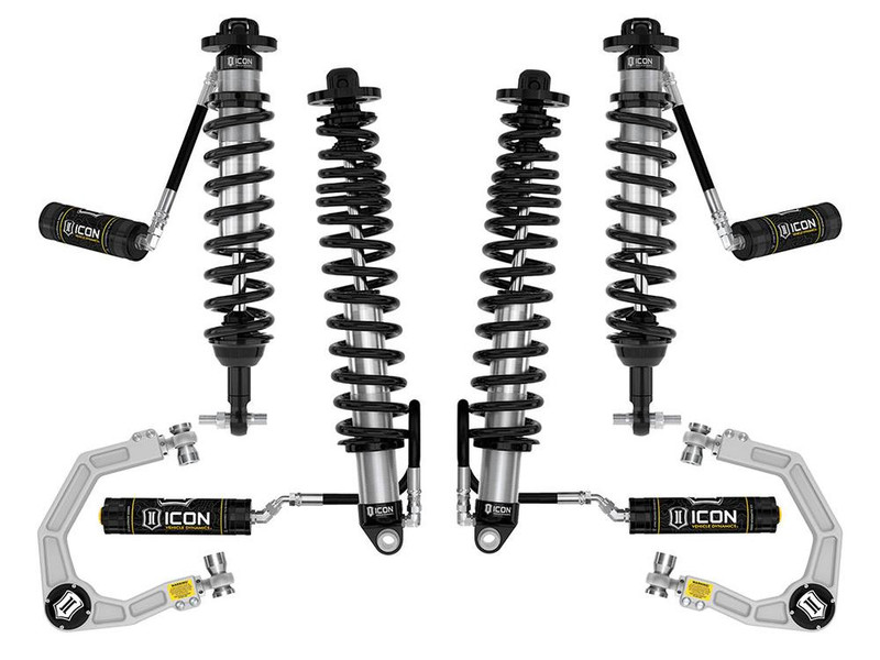 ICON Sasquatch, 2-3" Lift, Stage 4 Suspension System, Billet, Heavy Rate Rear Spring for 21-23 Bronco - K40014X