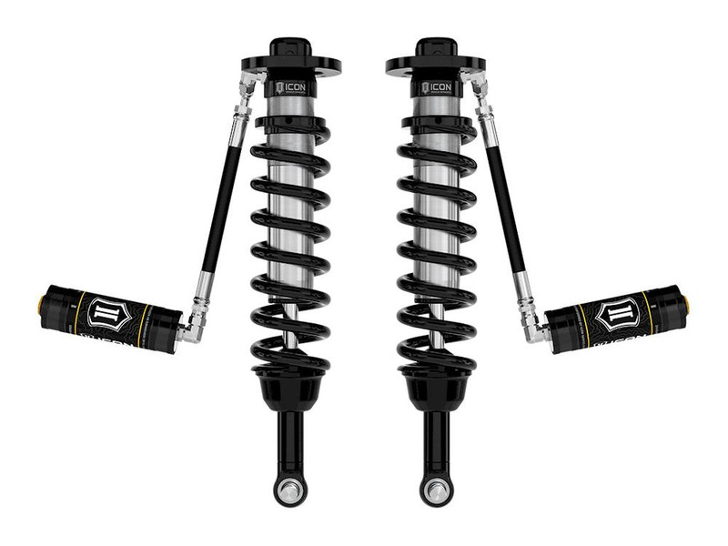 ICON 4wd, 2.75-3.5" Lift, Front, VS 2.5 Series Coilovers, Remote Reservoir (Pair) for 21-25 F-150 - 91825