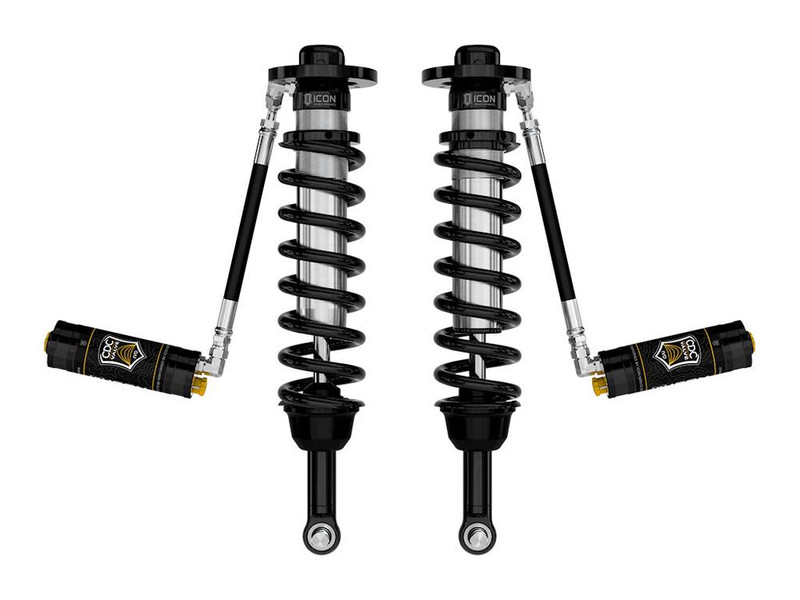 ICON 4wd, 2.75-3.5" Lift, Front, VS 2.5 Series Coilovers, Remote Reservoir w/ CDCV (Pair) for 21-25 F-150 - 91825C