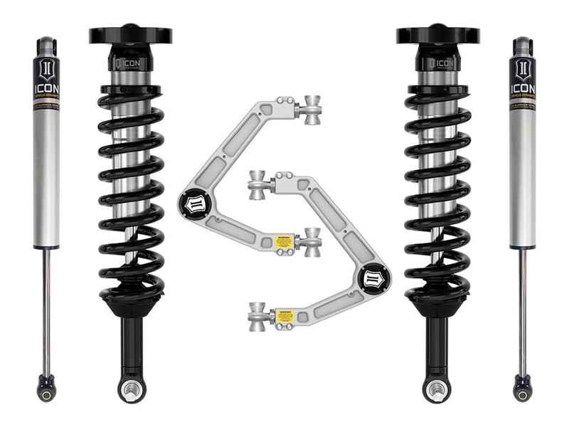 ICON, 1.75-2.5" Lift, Stage 2 Suspension System w/ Billet Upper Control Arms for 23-24 Colorado WT, LT & Z71 - K73092