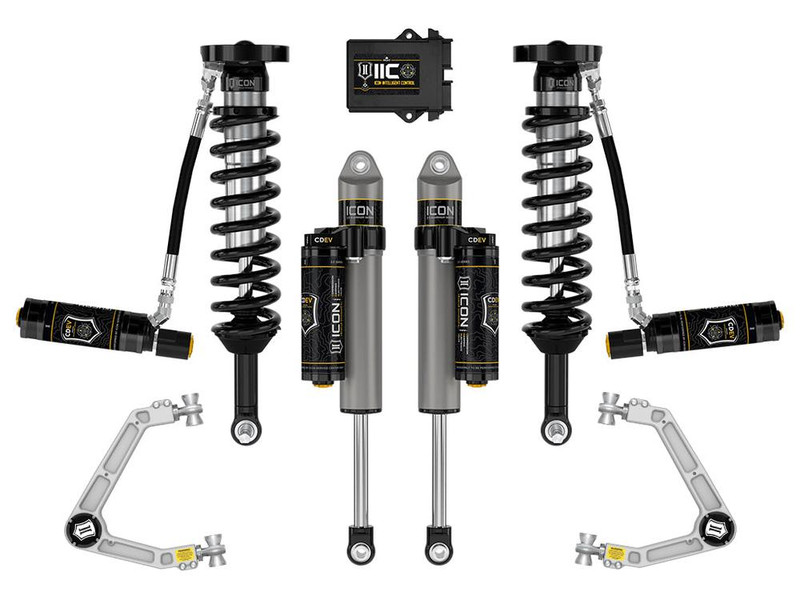 ICON, 1.75-2.5" Lift, Stage 6 Suspension System w/ Billet Upper Control Arms for 23-24 Colorado WT, LT & Z71 - K73096