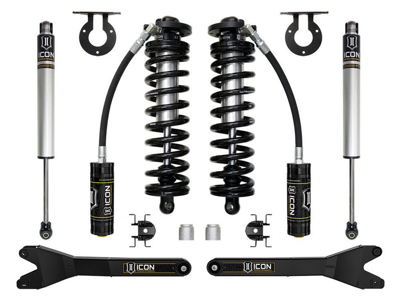 ICON 4wd, 2.5-3" Lift, Stage 1 Coilover Conversion System w/ Radius Arms for 23-25 F-250/350 - K63201R