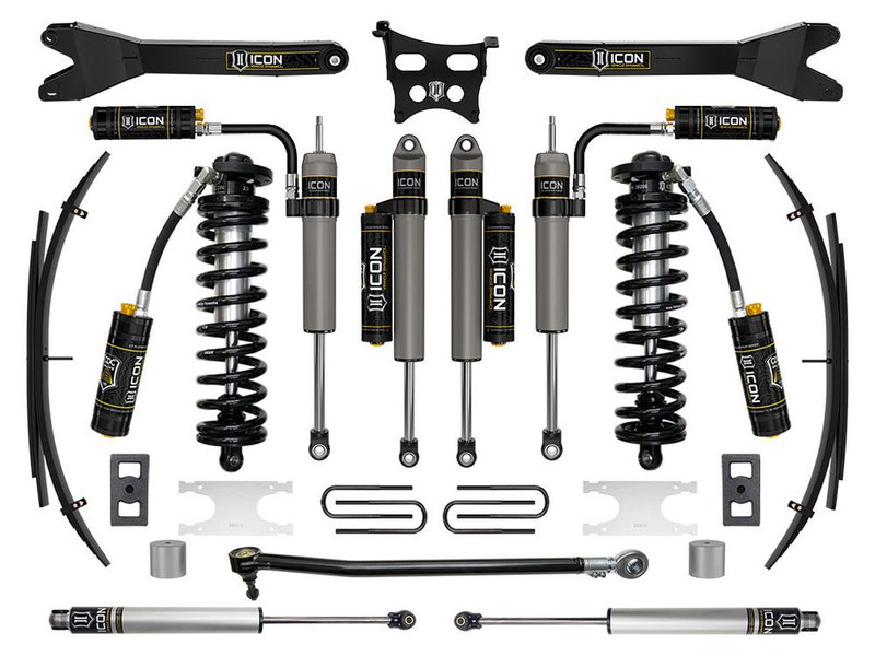 ICON 4wd, 2.5-3" Lift, Stage 5 Coilover Conversion System w/ Radius Arms and Expansion Packs for 23-25 F-250/350 - K63205RL