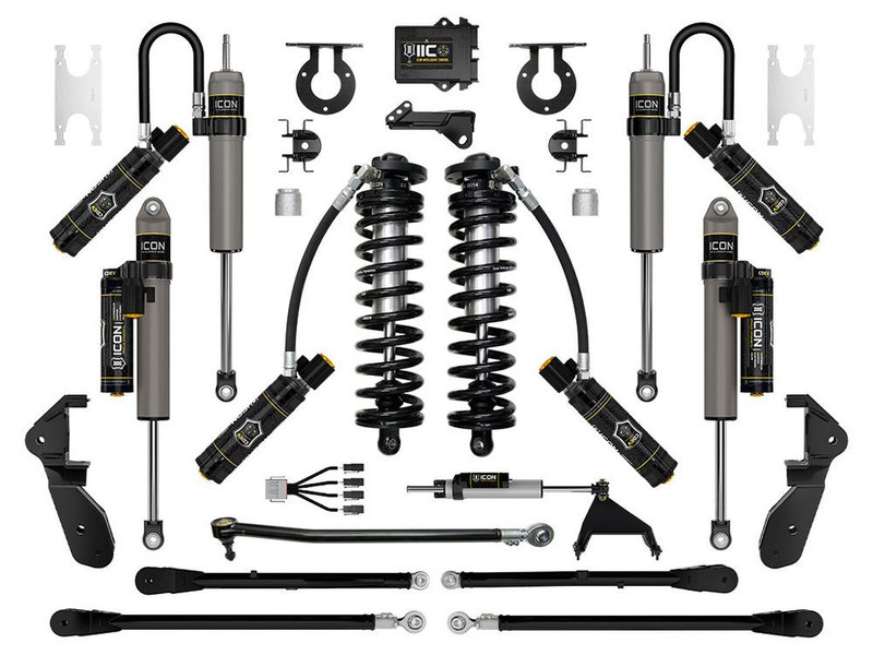 ICON 4wd, 2.5-3" Lift, Stage 7 Coilover Conversion System w/ 4-Link for 23-25 F-250/350 - K63207