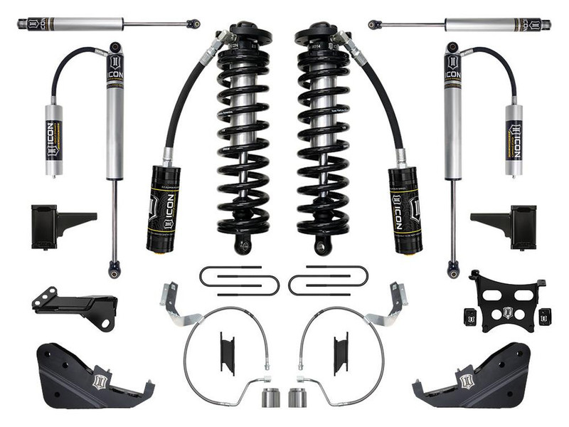 ICON 4wd, 4-5.5" Lift, Stage 2 Coilover Conversion System for 23-25 F-250/350 - K63172