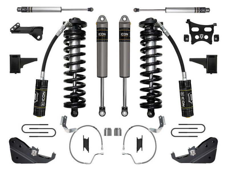 ICON 4wd, 4-5.5" Lift, Stage 3 Coilover Conversion System for 23-25 F-250/350 - K63173