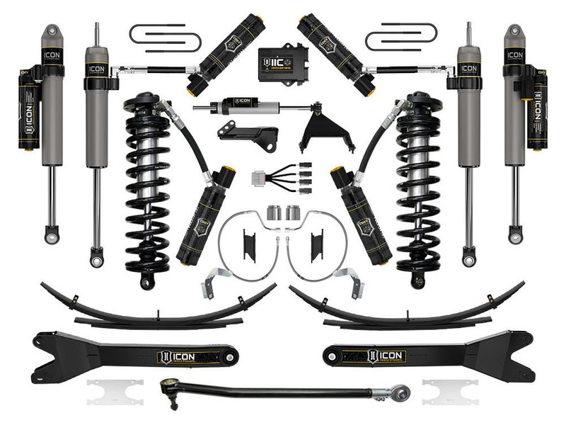 ICON 4wd, 4-5.5" Lift, Stage 9 Coilover Conversion System w/ Radius Arms & Expansion Packs for 23-25 F-250/350 - K63219RL