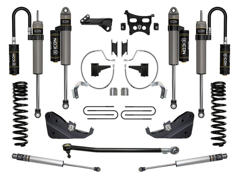ICON 4wd, Diesel, 4.5" Lift, Stage 4 Suspension System for 23-25 F-250/350 - K64544