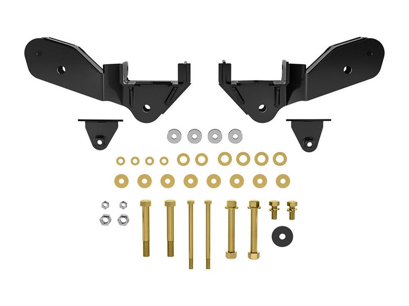 ICON 4wd, Front 4-Link Conversion, Frame Bracket Kit for 23-25 F-250/350 - 64053
