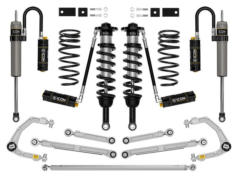 ICON 3-4.5" Lift, Stage 10 Suspension System, Billet, CDCV, TRD for 23-25 Sequoia - K53240S