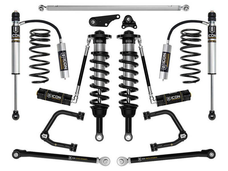 ICON 1.25-3" Lift, Stage 4 Suspension System, Tubular for 24-25 Land Cruiser 250 Series - K53364T