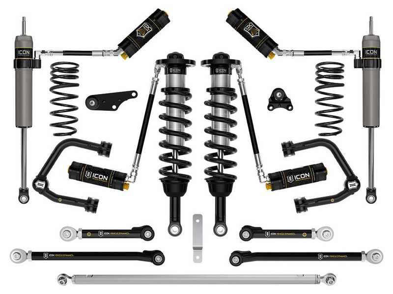 ICON 1.25-3" Lift, Stage 9 Suspension System, CDCV, Tubular for 24-25 Land Cruiser 250 Series - K53369T