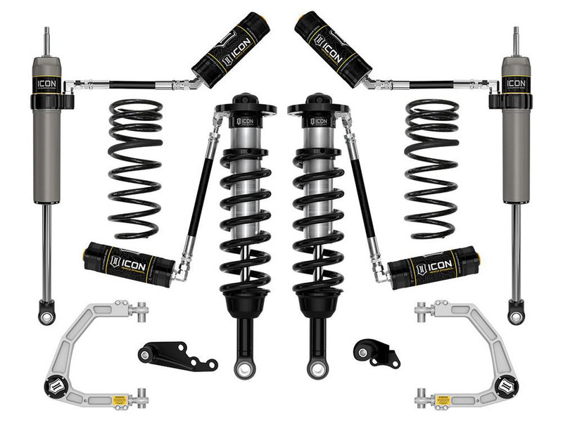 ICON 1.25-3" Lift, Stage 5 Suspension System, Billet for 24-25 Lexus GX550 - K53355