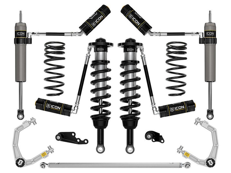 ICON 1.25-3" Lift, Stage 6 Suspension System, Billet for 24-25 Lexus GX550 - K53356