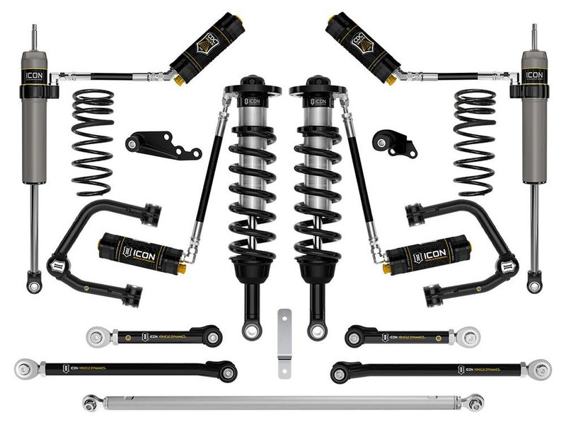 ICON 1.25-3" Lift, Stage 9 Suspension System, CDCV, Tubular for 24-25 Lexus GX550 - K53359T