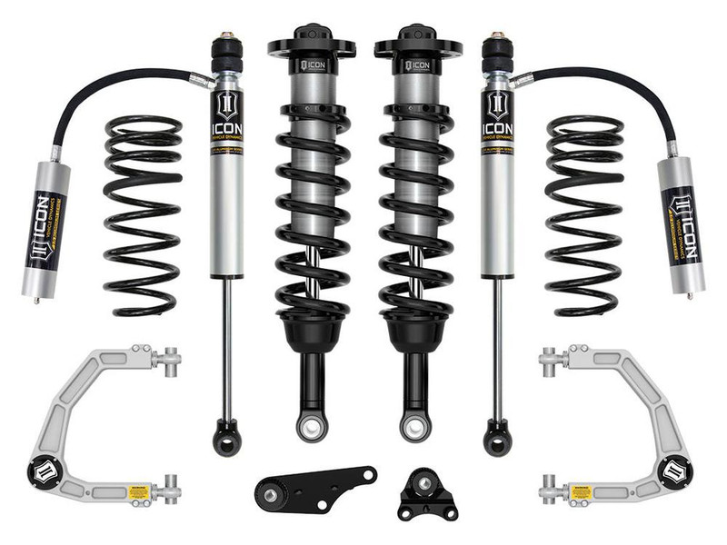 ICON 1.25-3" Lift, Stage 3 Suspension System, Billet, Triple Rate Rear Springs for 24-25 Tacoma - K53293S