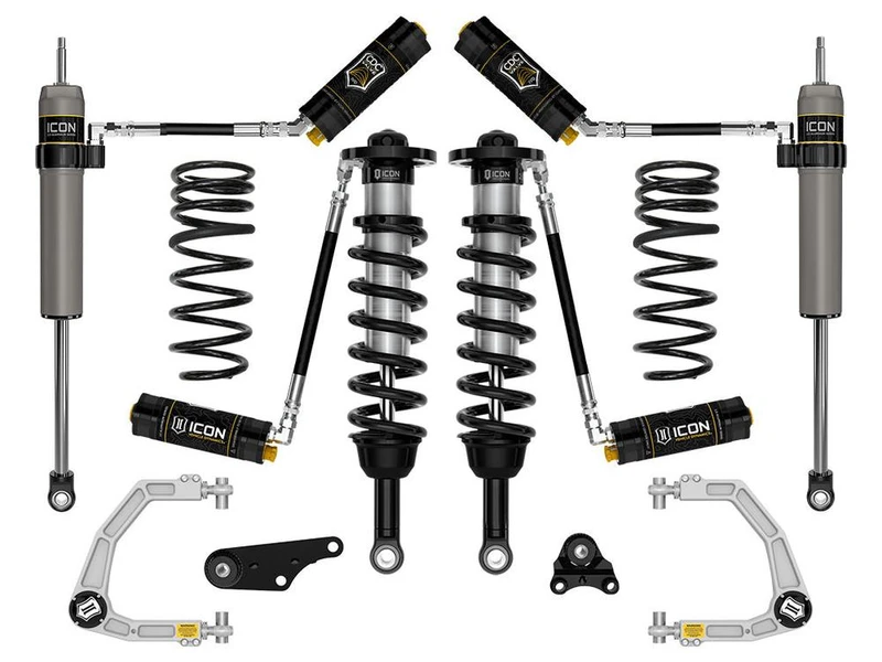 ICON 1.25-3" Lift, Stage 5 Suspension System, Billet, Triple Rate Rear Springs for 24-25 Tacoma - K53295S