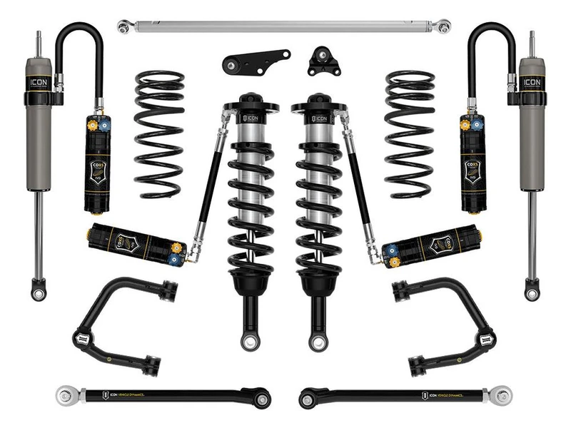 ICON 4wd, 1.25-3" Lift, Stage 9 Suspension System, Tubular for '25 4Runner - K53409T