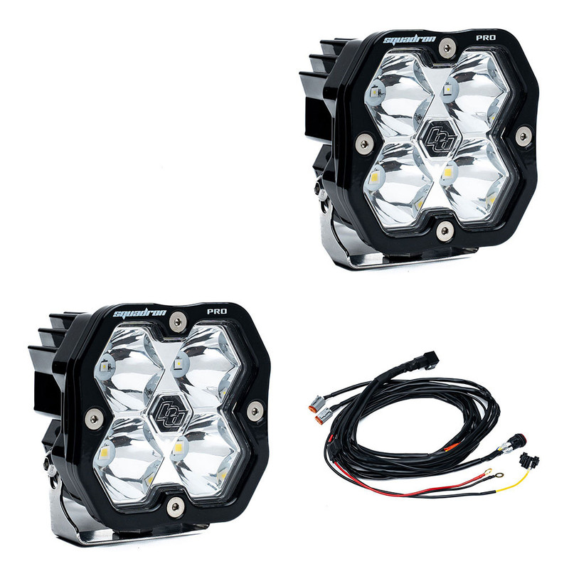 Baja Designs Squadron 2.0 Pro Spot, Pair - 49-7801-2 | Offroad