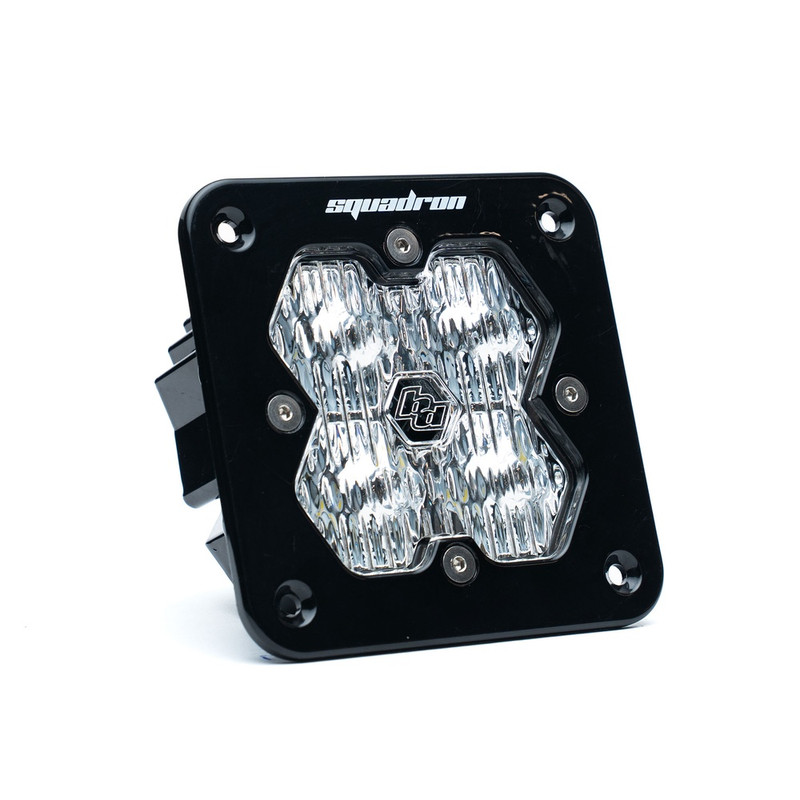 Baja Designs Squadron 2.0 Sport LED Light Pod, Flush Mount, Wide Cornering - 55-1005-2