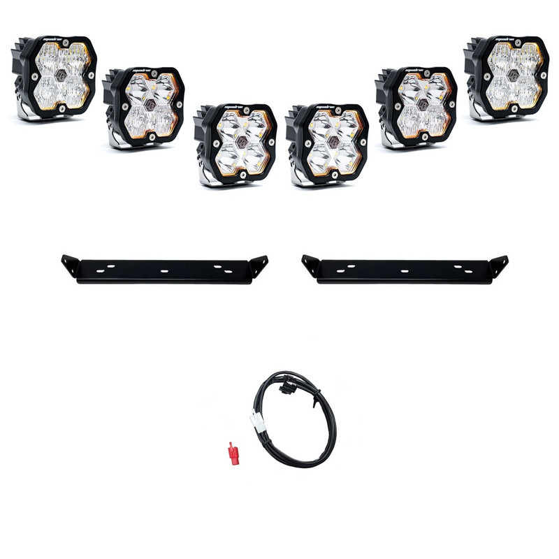 Baja Designs Squadron 2.0 Sport Behind-the-Grille Light Kit (Clear) for 21-26 Raptor, 24-26 Raptor 37/R - 44-0016
