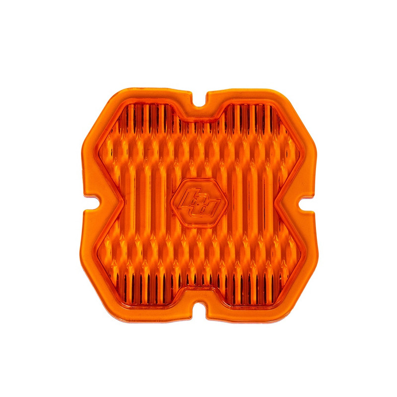Baja Designs Squadron 2.0 Light Pod Lens Kit, Wide Cornering (Factory Amber) - 66-8419-2