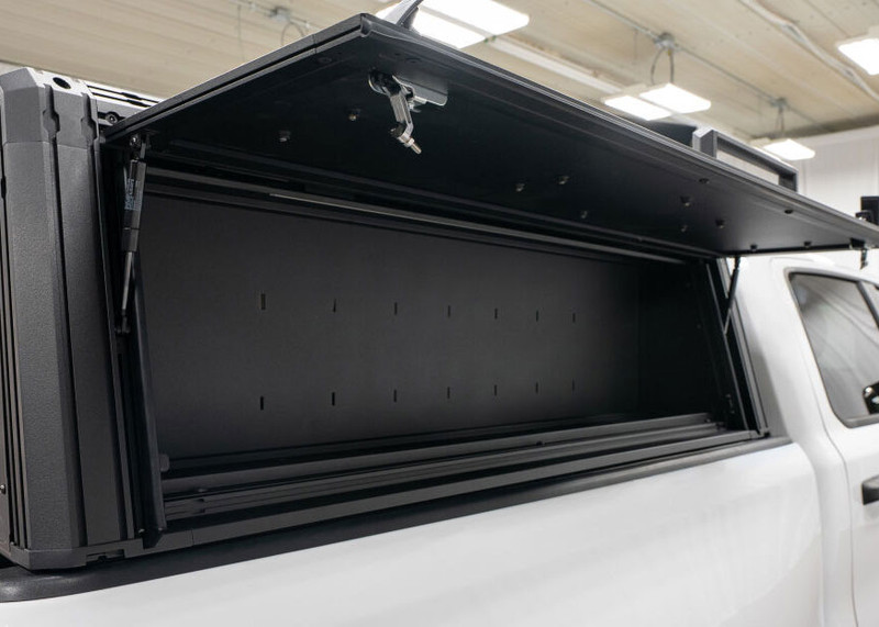 LEER NexCap Lo Sidelocker Truck Cap Storage
