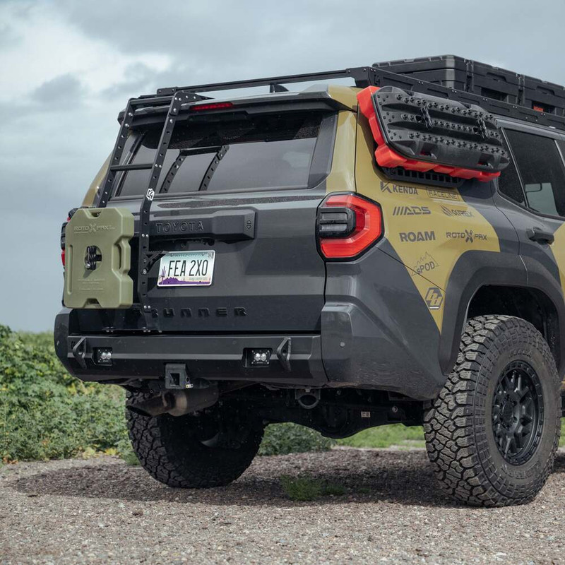 C4 Fabrication Lo-Pro Rear Bumper for 25+ 4Runner | Offroad Alliance