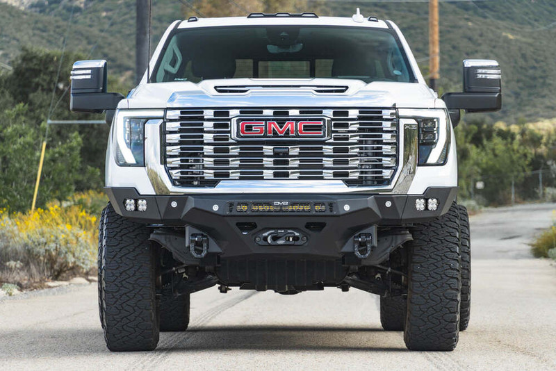DV8 2500/3500 Spec Series Front Bumper for 24-26 GMC Sierra - FBGC2-02-2