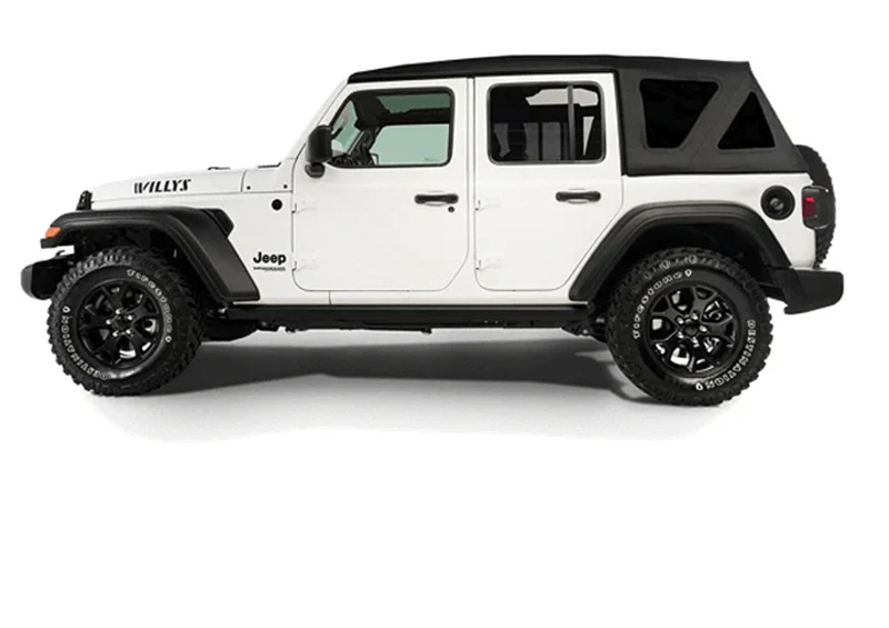 Bestop eTop Automatic Convertible Top for 18-26 Jeep JL, 4-Door