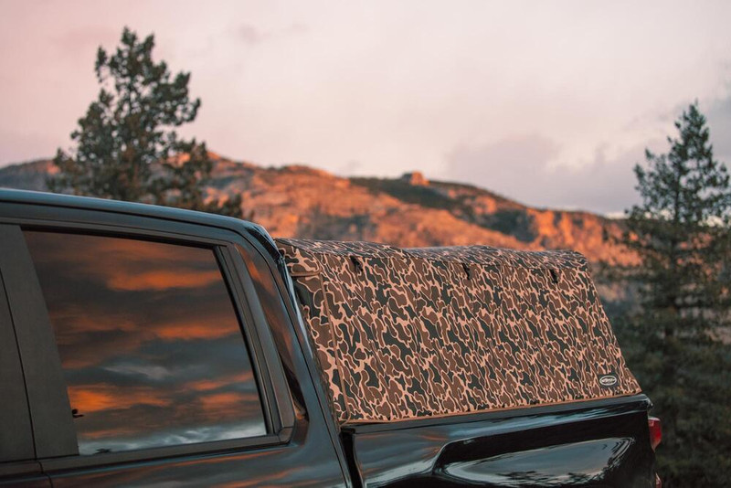 Softopper Camo Canopy Only (Vintage Brown Camo) for 20-27 Gladiator (5 ft. Bed) - SC-JGLDO-VBSN