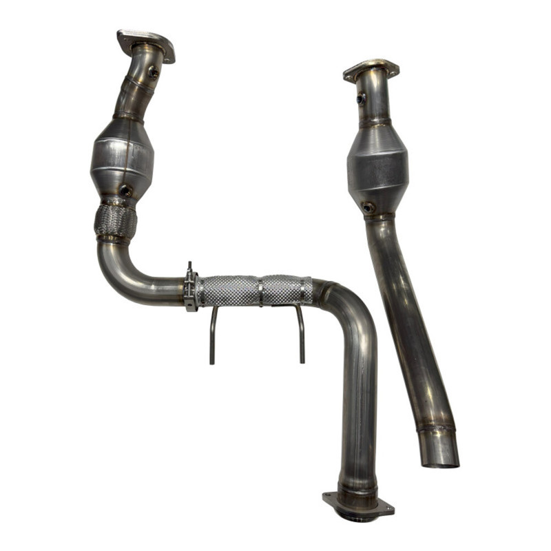 SPD Alpha Catted Downpipes for 24-25 Raptor 3.5L (Gen4) - FDP35FR24SS