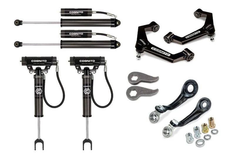 Cognito 3 In. Premier Leveling Kit With Cognito 2.0 Remote Reservoir Shocks For 11-19 Silverado/Sierra 2500/3500 2WD/4WD - 110-P1418