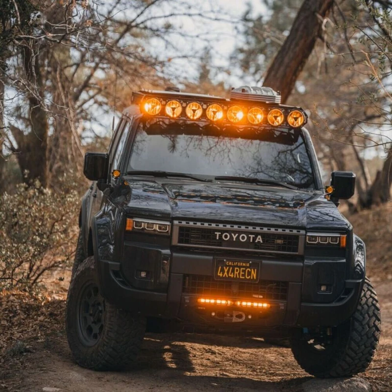 KC HiLiTES Platform One Roof Rack With 360° Lighting for 24-26 Land Cruiser - AK-92301A