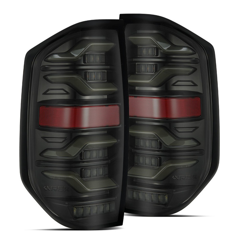 AlphaRex LUXX-Series LED Tail Lights (Alpha-Black) for 14-21 Tundra - 672030