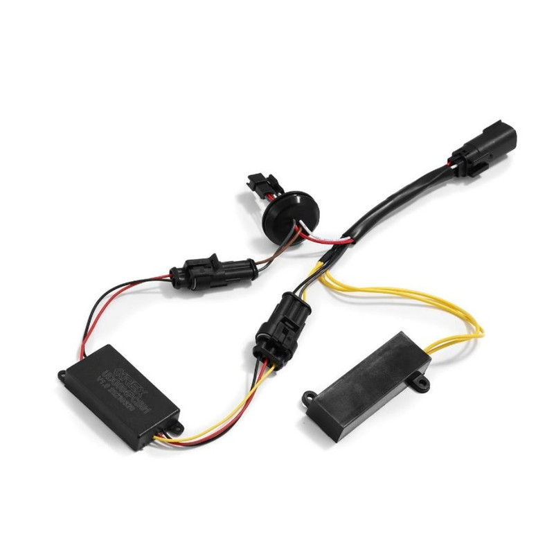 AlphaRex Stock Halogen Tail Lights to AlphaRex Tail Lights Converters for 19-22 RAM 2500/3500 - 640092