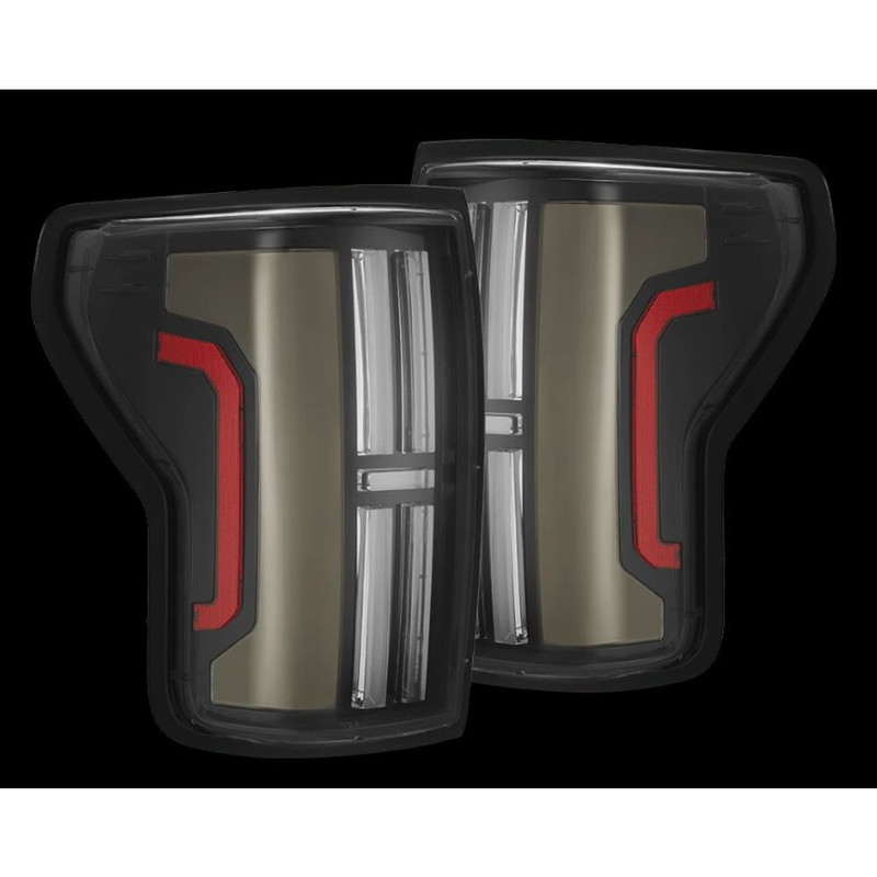 AlphaRex NOVA-Series Prismatic LED Tail Lights (Black Clear) for 07-13 Tundra - 670042