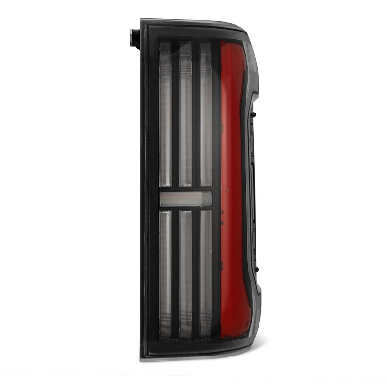 AlphaRex NOVA-Series Prismatic LED Tail Lights (Black-Red) for 24-26 Tacoma - 679010