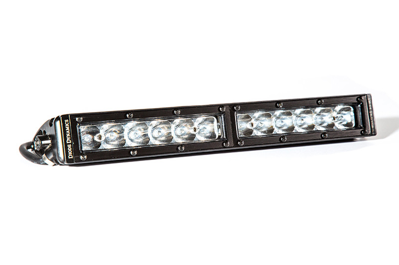Diode Dynamics 12 Inch LED Light Bar Single Row Straight Clear Driving Each Stage Series-DD5015S