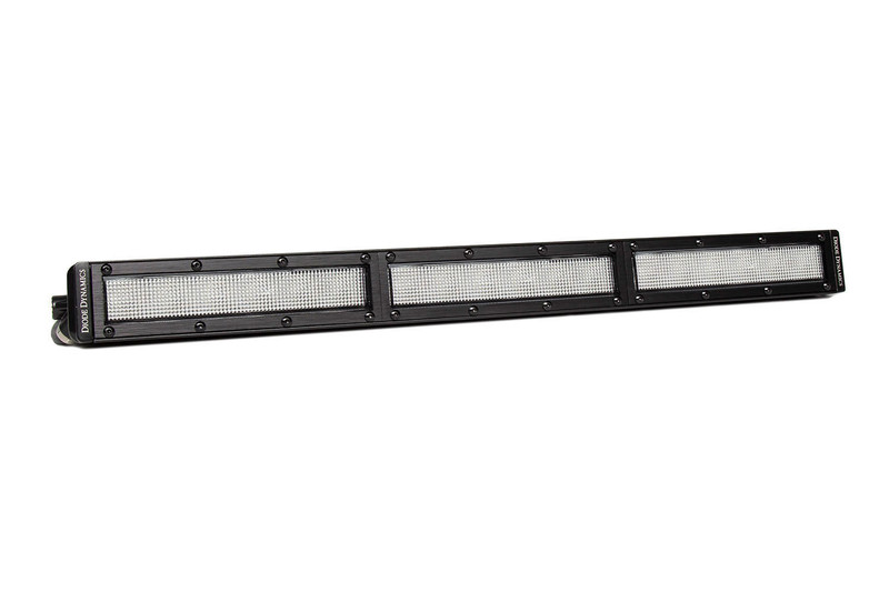 Diode Dynamics 18 Inch LED Light Bar Single Row Straight Clear Flood Each Stage Series-DD6034