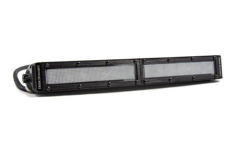 Diode Dynamics 12 Inch LED Light Bar Single Row Straight Clear Flood Each Stage Series-DD6033S