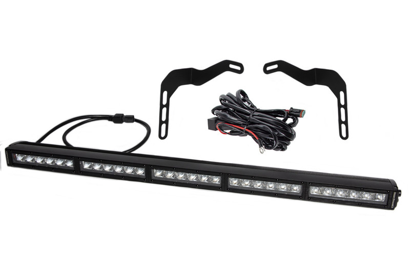 Diode Dynamics SS42 Stealth Lightbar Kit for 14-21 Toyota Tundra, Amber Flood-DD6056